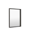 Ashbury Rectangle Mirror Black 800x60x600mm
