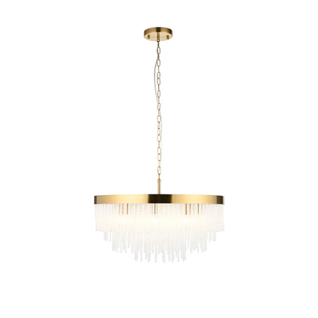 Anistoria Grand 9 Pendant Light Brushed Aged Brass