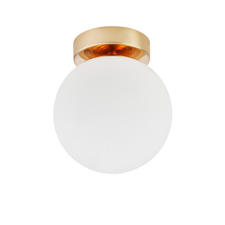 NOWOCZESNA LAMPA SUFITOWA ZŁOTO FREDICA
