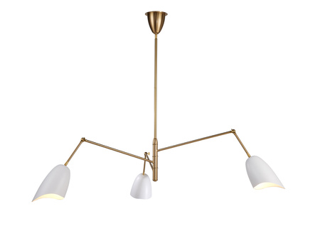 Lampa wisząca RAGNO biała 150 cm
