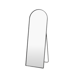 Holworth Cheval Mirror Black 500x35x1500mm