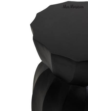 MaMaison stolik ROLLING 35 czarny /       drewno