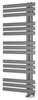 SILVANA grzejnik 500x1236 mm, srebro metaliczne