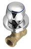 Zawór podtynkowy 1/2", chrom