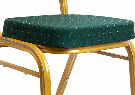 Krzesło bankietowe / konferencyjne        HEKATE zielone