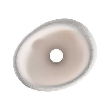 Plafon sufitowy STONE 40 cm - biały