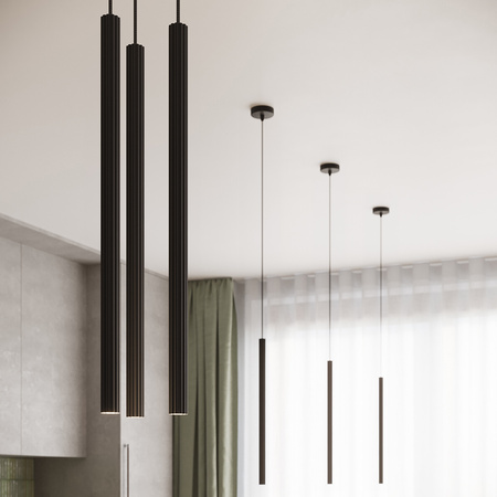 Lampa wisząca ARCHE 2P czarna