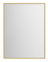 NOTION SLIM lustro w ramie, 60x80cm, złoto mat