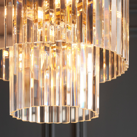 Conaston 4 Pendant Light Brushed Aged Brass