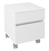AVICE szafka na kółkach, 2 szuflady, 45x57x48,5cm, biały