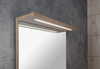 KORIN STRIP lustro z oświetleniem LED 50x70x12cm, dąb platin