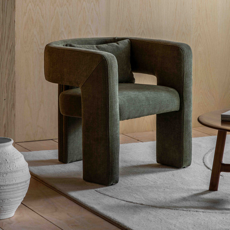 Arezzo Armchair Chair Green 690x650x715mm