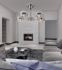 NOWOCZESNA LAMPA SUFITOWA PLAFON CHROMOWANY VERONI W5
