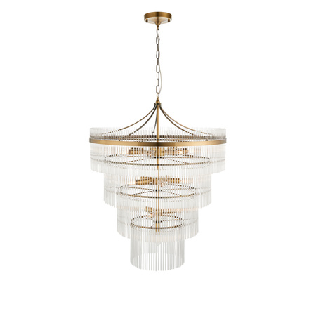 Marietta 16 Pendant Light Antique Brass