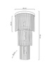 MOOSEE lampa ścienna ESTRO złota