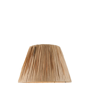 Raffia Tapered Shade Natural 160x140x240mm