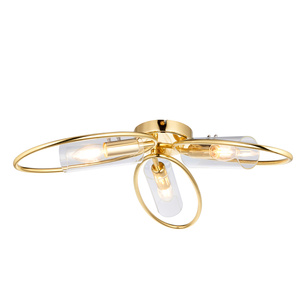 Amari 3 Ceiling Polished Brass