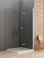 KABINA NEW SOLEO PROSTOKĄTNA P 80x110x195 CZYSTE 6mm ACTIVE SHIELD