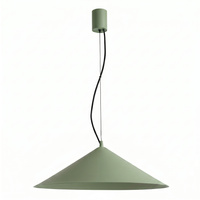 Lampa wisząca FINT zielona oliwka LED 3000K