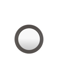 Suffolk Round Mirror Charcoal 600x25x600mm