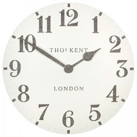 Arabic Wall Clock Limestone 20in