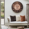 Wall Clock Sovereign Gold 30in