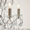 Berkley 5 Pendant Light Aged Silver