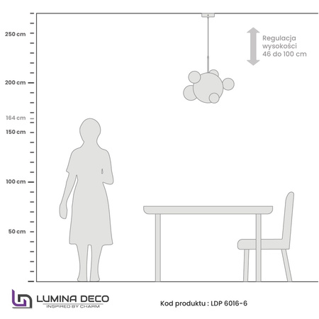 NOWOCZESNA LAMPA WISZĄCA CZARNA NERONI W6