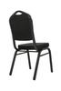 Krzesło bankietowe / konferencyjne HERON  czarne