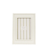 Cove Beaded Photo Frame 6x4in White