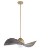 KAPELLO M złoty/czarny nakrapiany ? 55cm lampa wisząca