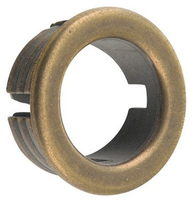 Maskownica przelewu Ø 24mm, brąz