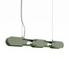 Lampa wisząca CHAIN 91 zielona oliwka LED 3000K