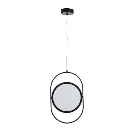 Lampa wisząca ELIPSE M, 45 cm - LED, czarna nowoczesna