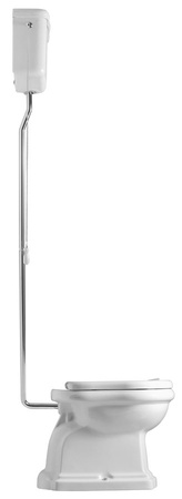 RETRO spłuczka wysoka, biały