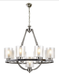 LAMPA WISZĄCA LOFT CHROMOWANA SANTINI W9