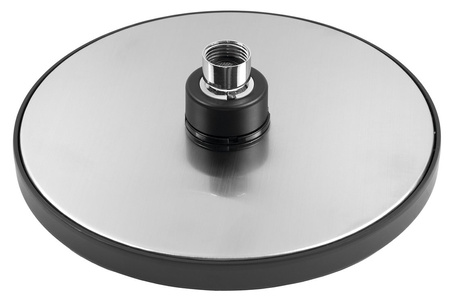 Deszczownia, średnica 200mm, ABS/czarny mat