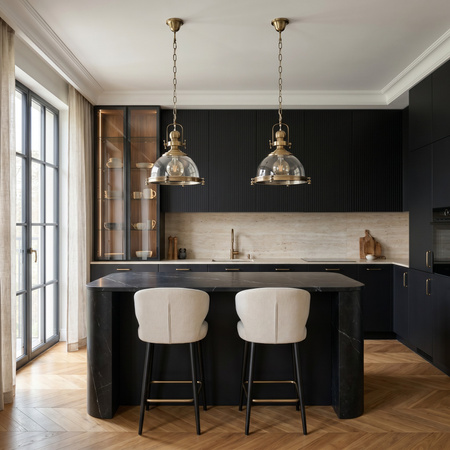 LAMPA WISZĄCA LOFT MOSIĘŻNA FALCO