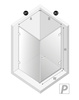 Kabina prysznicowa OXIA 1D P prostokątna 80x100x200 szkło czyste 8mm Active Shield 2.0