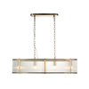 Ridgeton 4 Pendant Light Fitting Antique Brass