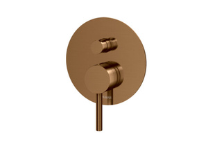 Axel Brushed Copper Bateria wannowo-prysznicowa