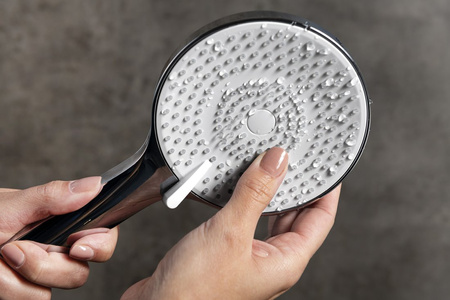 Słuchawka prysznicowa z masażem, 3 tryby, silikon trysky, Ø 120 mm, ABS/chrom