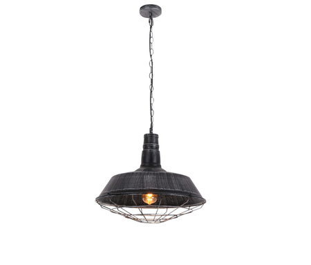 LAMPA WISZĄCA INDUSTRIALNA LOFT STARE SREBRO ARIGIO D35