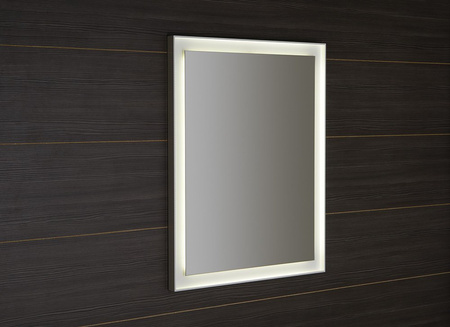 FLUT Lustro z podświetleniem LED 90x70cm, białe