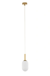 PLUUM lampa wisząca złoty szczotkowany