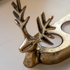 Stag Gold Trio Tealight Holder 250x95x120mm