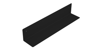Półka 498x95x95mm, czarny mat