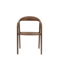 Madrid Dining Chair Walnut 552x565x775mm (2pk)