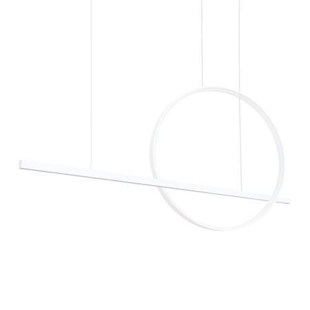 Lampa wisząca GLAD biała LED 3000K