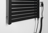 TONDI-E grzejnik elektryczny 450x970 mm, 300 W, czarny mat